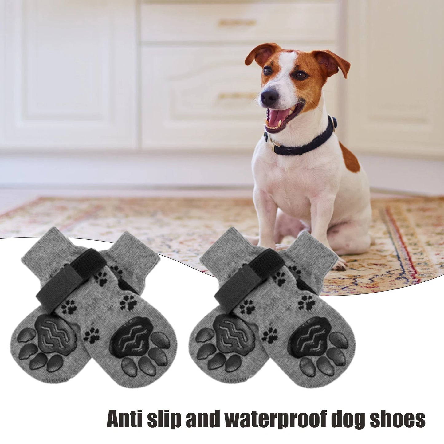 Anti-slip Dog Socks