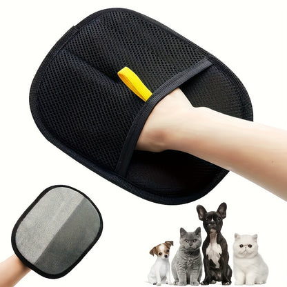 FurFree Travel Grooming Gloves – Stress-Free Rides, Hair-Free Car!