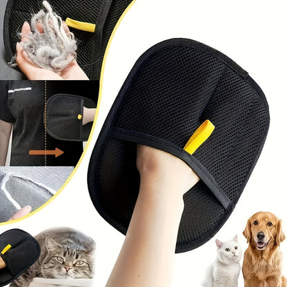 FurFree Travel Grooming Gloves – Stress-Free Rides, Hair-Free Car!