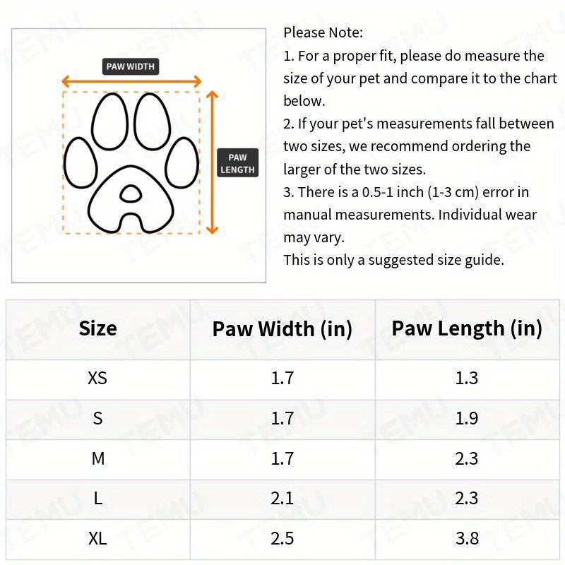 Dog Shoes with Paw Protection