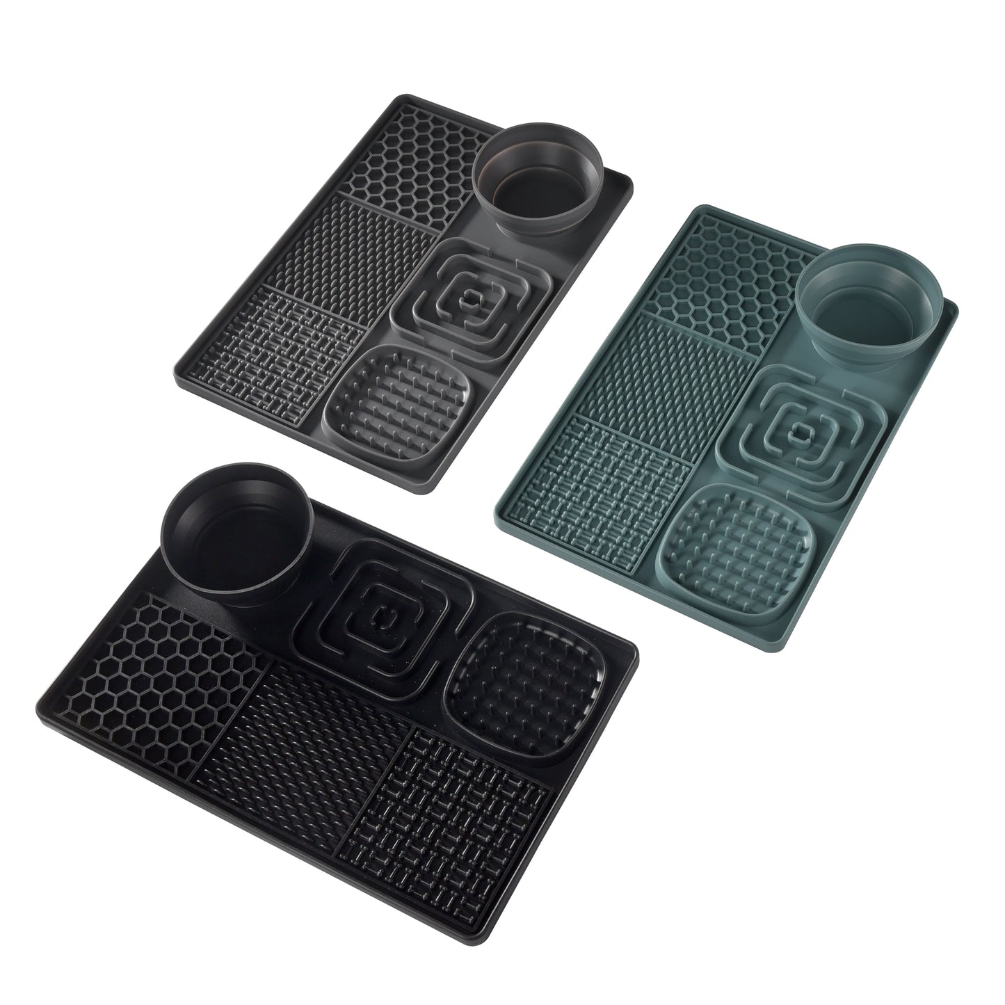 Silicone dog licking pad