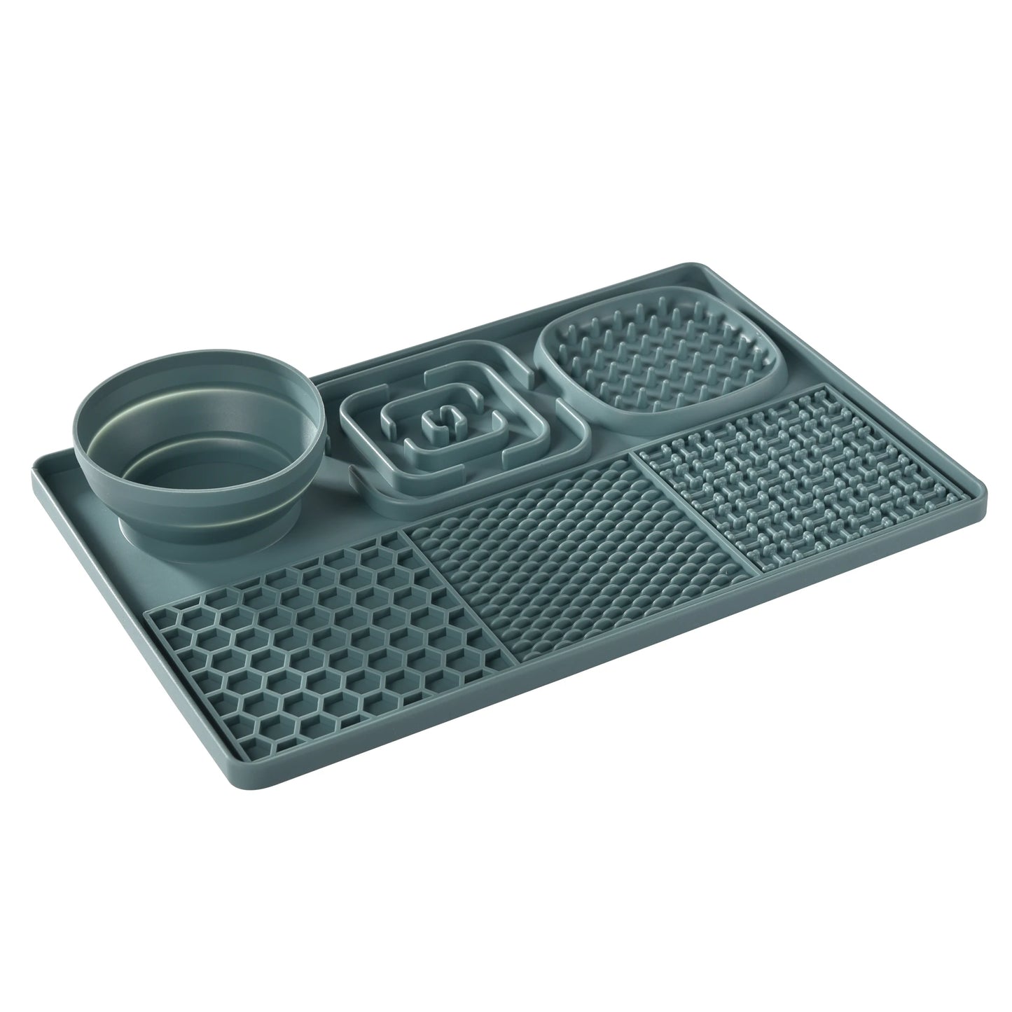 Silicone dog licking pad