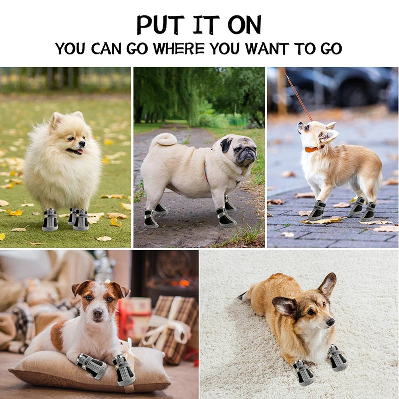 Zoomiewalk - Anti Skid Dog Shoes