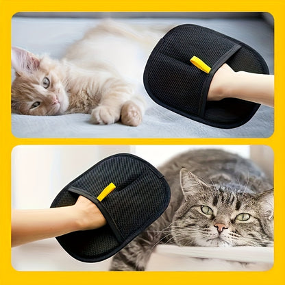FurFree Travel Grooming Gloves – Stress-Free Rides, Hair-Free Car!