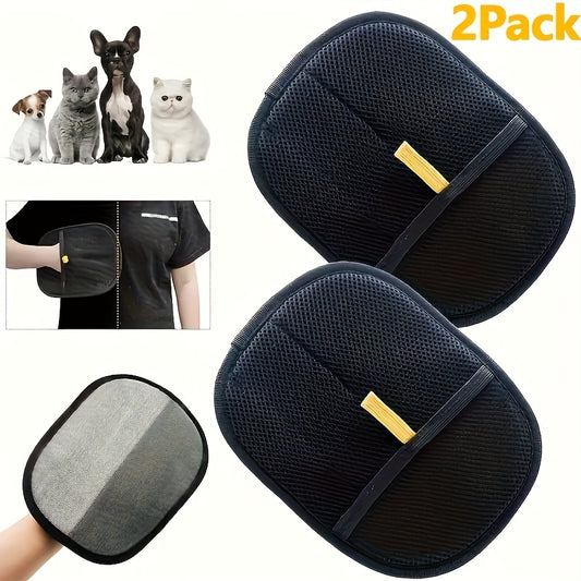 FurFree Travel Grooming Gloves – Stress-Free Rides, Hair-Free Car!